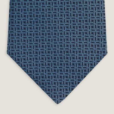 エルメス ネクタイ ネイビー 新品 アウトオブザボックス